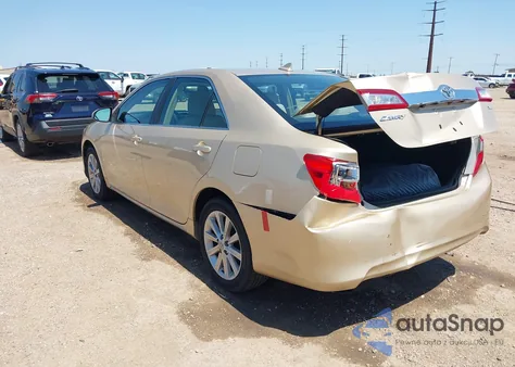 2012 Toyota Camry Xle из США, поврежденный, VIN 4T1BF1FK2CU505570